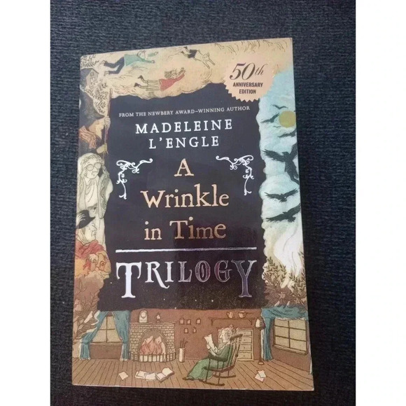 Wrinkle‎ in Time Trilogy Madeleine L'engle 50th Anniversary Edition Paperback - Picture 1 of 2